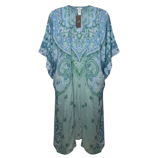 Kimono By J. Jill In Blue & Green, Size: S-L