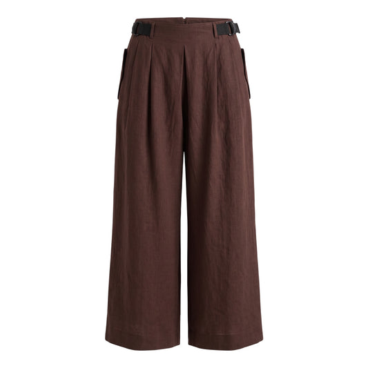 Safari Trousers By Anthropologie In Brown, Size: Mp