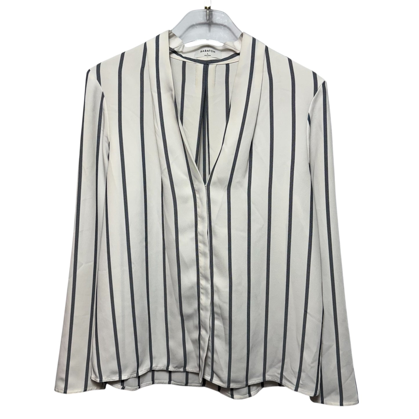Akira Blouse By Babaton In Striped Pattern, Size: L