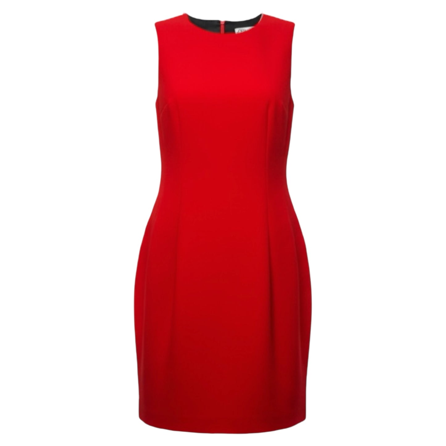 Mini Shift Dress By Zara In Red, Size: L