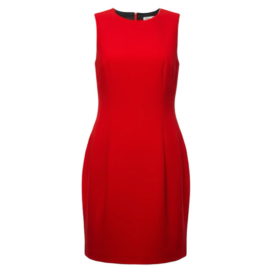 Mini Shift Dress By Zara In Red, Size: L