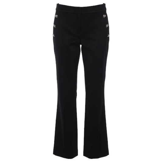 Velvet Sailor Pants By Maison Damelie X Anthropologie In Black, Size: 6