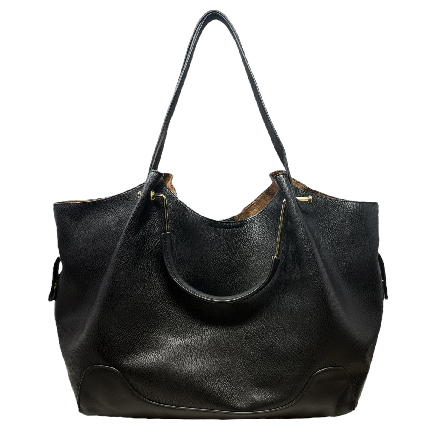 Squared Hobo Tote Designer By Sondra Roberts, Size: Medium