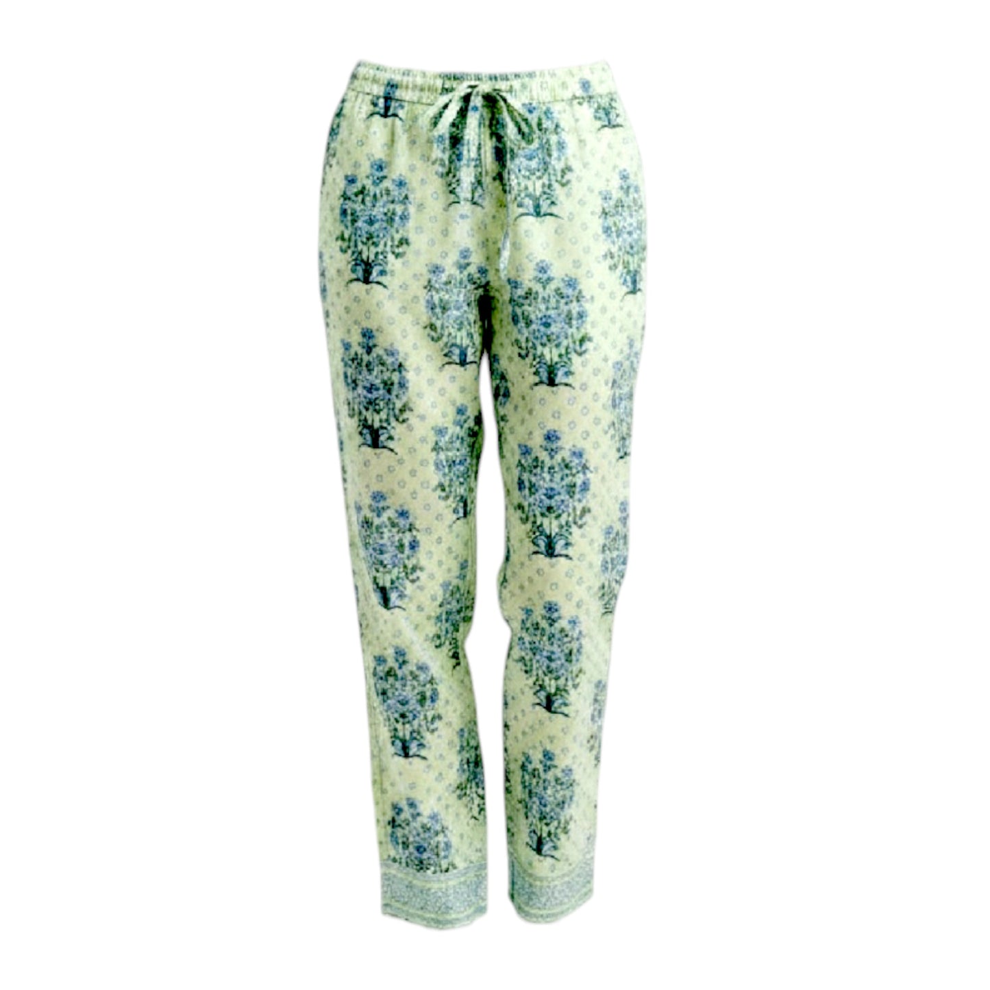 Yarrow Leonor Linen Pajama Pants By Roller Rabbit X Anthropologie In Floral Print, Size: L
