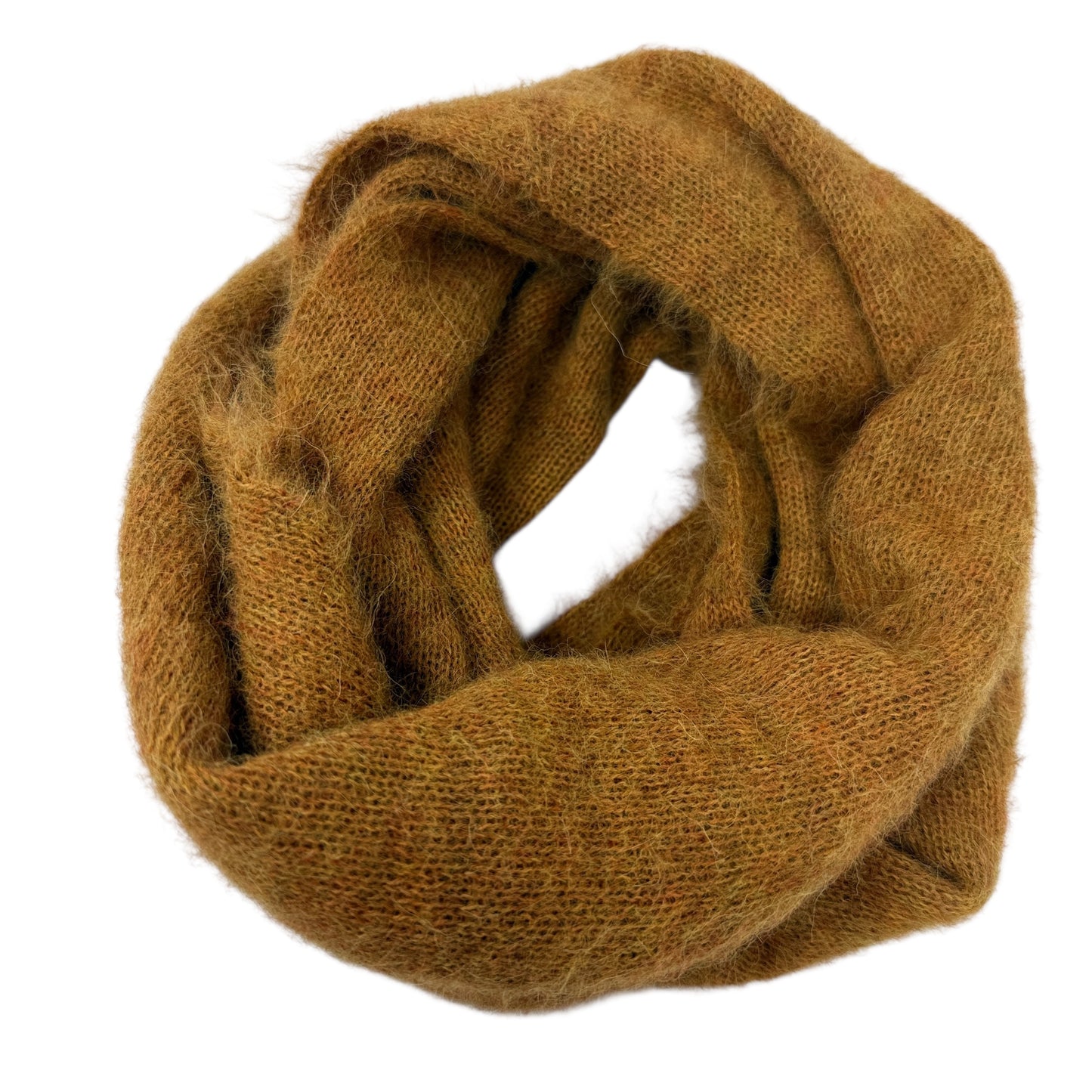 Alpaca Milkshake Infinity Scarf In Pumpkin SpiceBy Andes Gifts