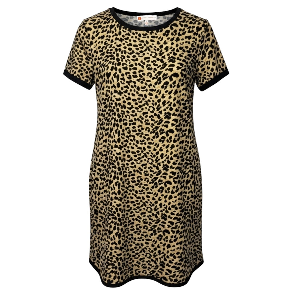 Parker Cheetah Print T-Shirt Dress By Jude Connally In Animal Print, Size: M