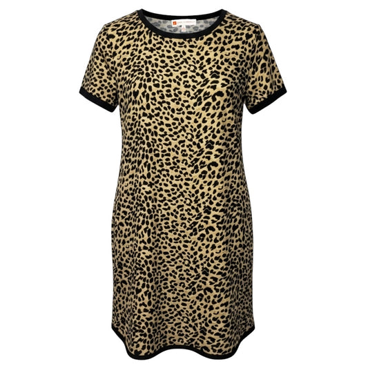 Parker Cheetah Print T-Shirt Dress By Jude Connally In Animal Print, Size: M