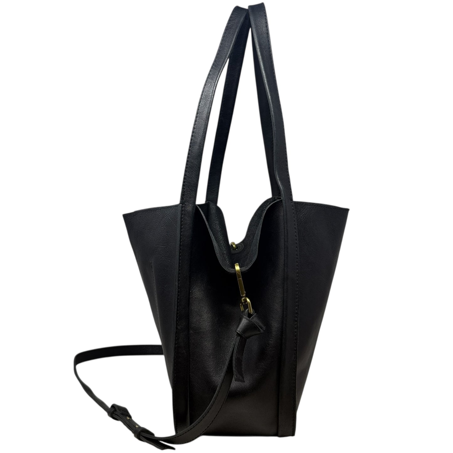 The Sydney Leather Shoulder Bag By Madewell, Size: Medium