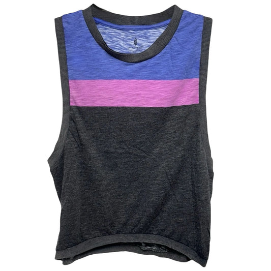 Printed Love Tank Top By Free People In Retro Black Combo, Size: XS