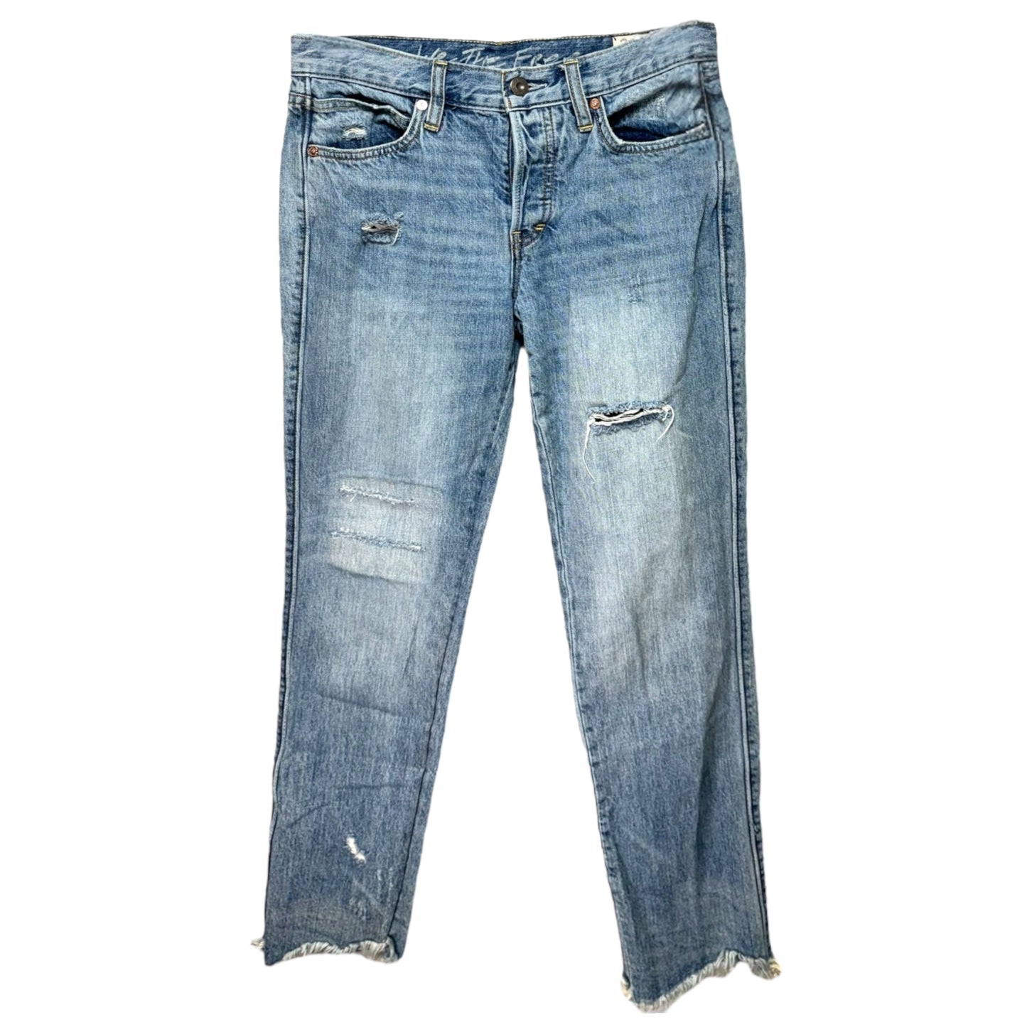 Jeans Straight By We The Free In Blue Denim, Size: 2