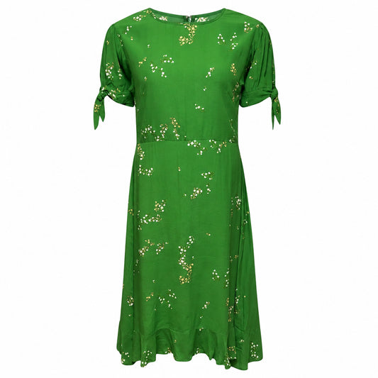 Emilia Midi Dress By Faithfull The Brand In Green, Size: 6