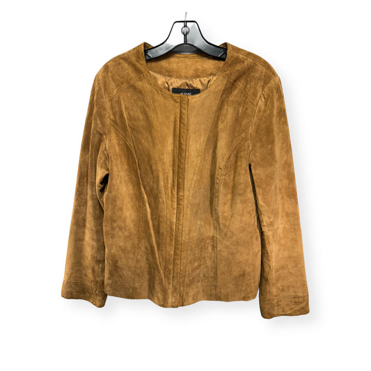 Jacket Leather By Alfani  Size: L