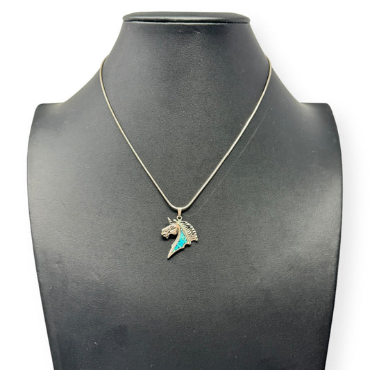 Sterling Unicorn Necklace By Unknown Brand