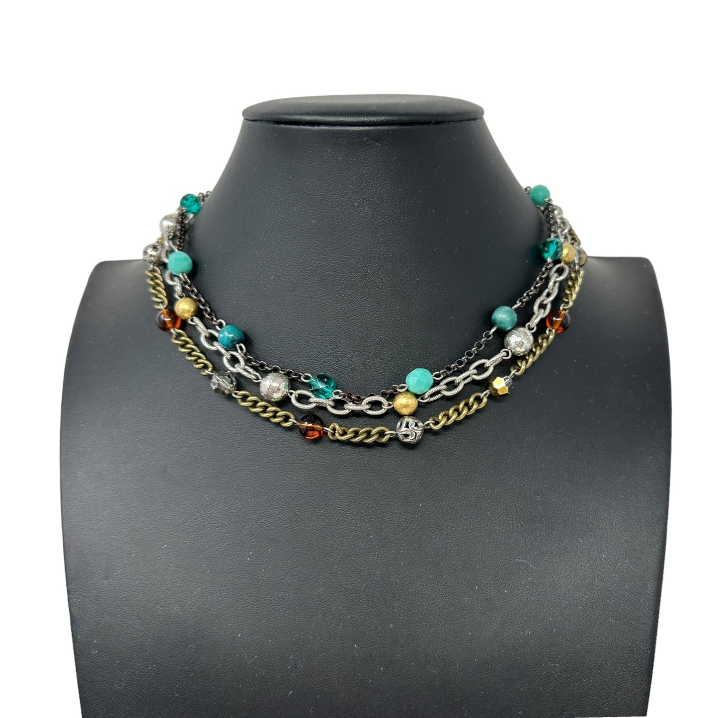 Foxfire Beaded Necklace By Brighton