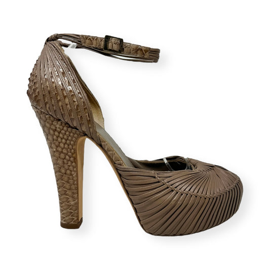 Python Platform Pumps Designer By Christian Dior  Size: 8