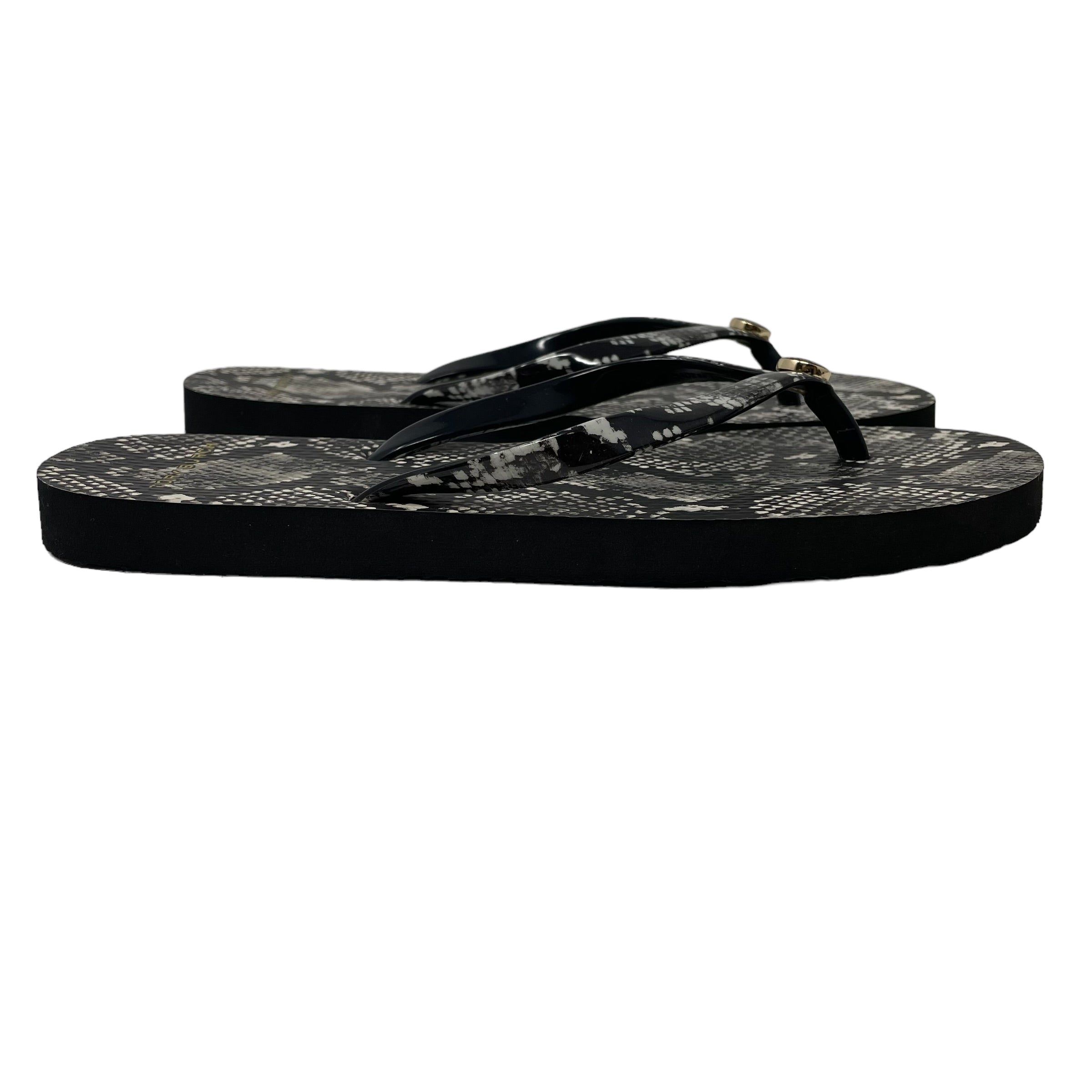 Tory burch discount printed flip flops