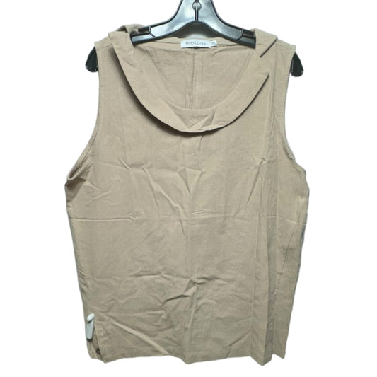 Top Sleeveless By Misslook  Size: 2X