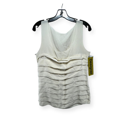 Silk Top Sleeveless Designer By Tory Burch  Size: 6
