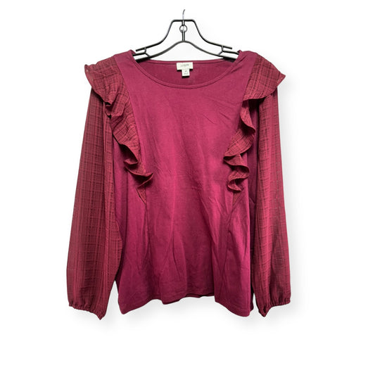 Top Long Sleeve By J Crew  Size: L