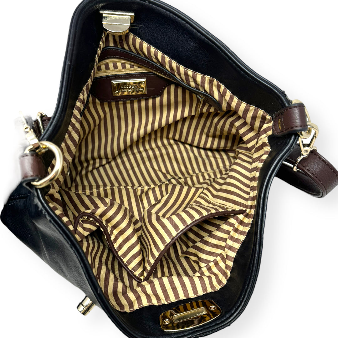 Handbag Leather By Diophy  Size: Medium