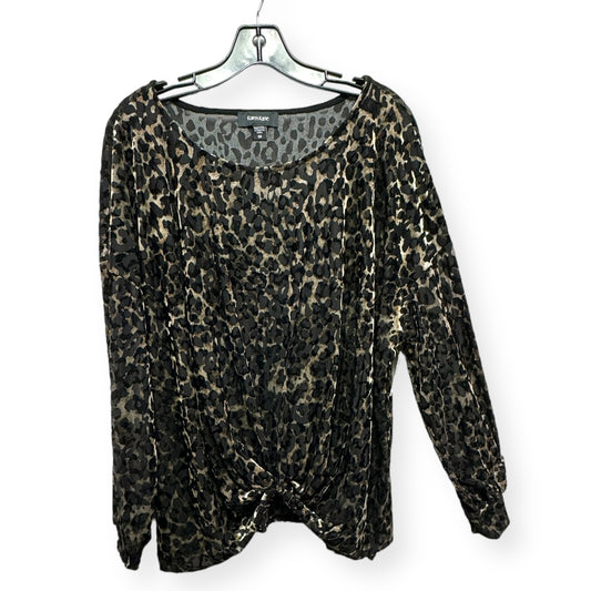 Top Long Sleeve By Karen Kane  Size: 3x