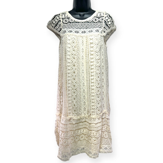 Crochet Lace Shift Dress By Maeve  Size: XS